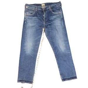 Citizens of humanity Emerson boyfriend, size 30, button up jeans
